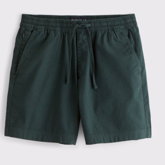 Relaxed Linen-Blend Pull-On Short - Picture 4 of 6